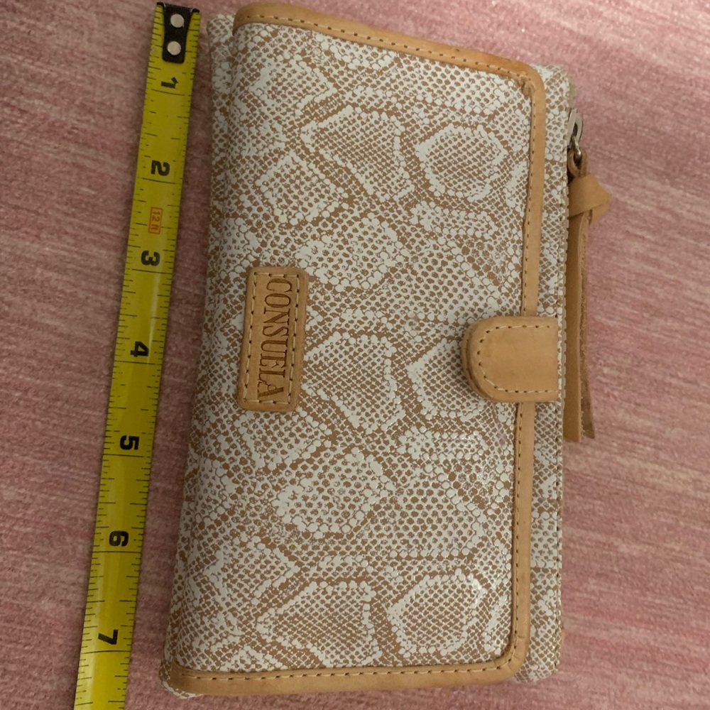 Consuela Clay Slim Wallet and Pouch bundle